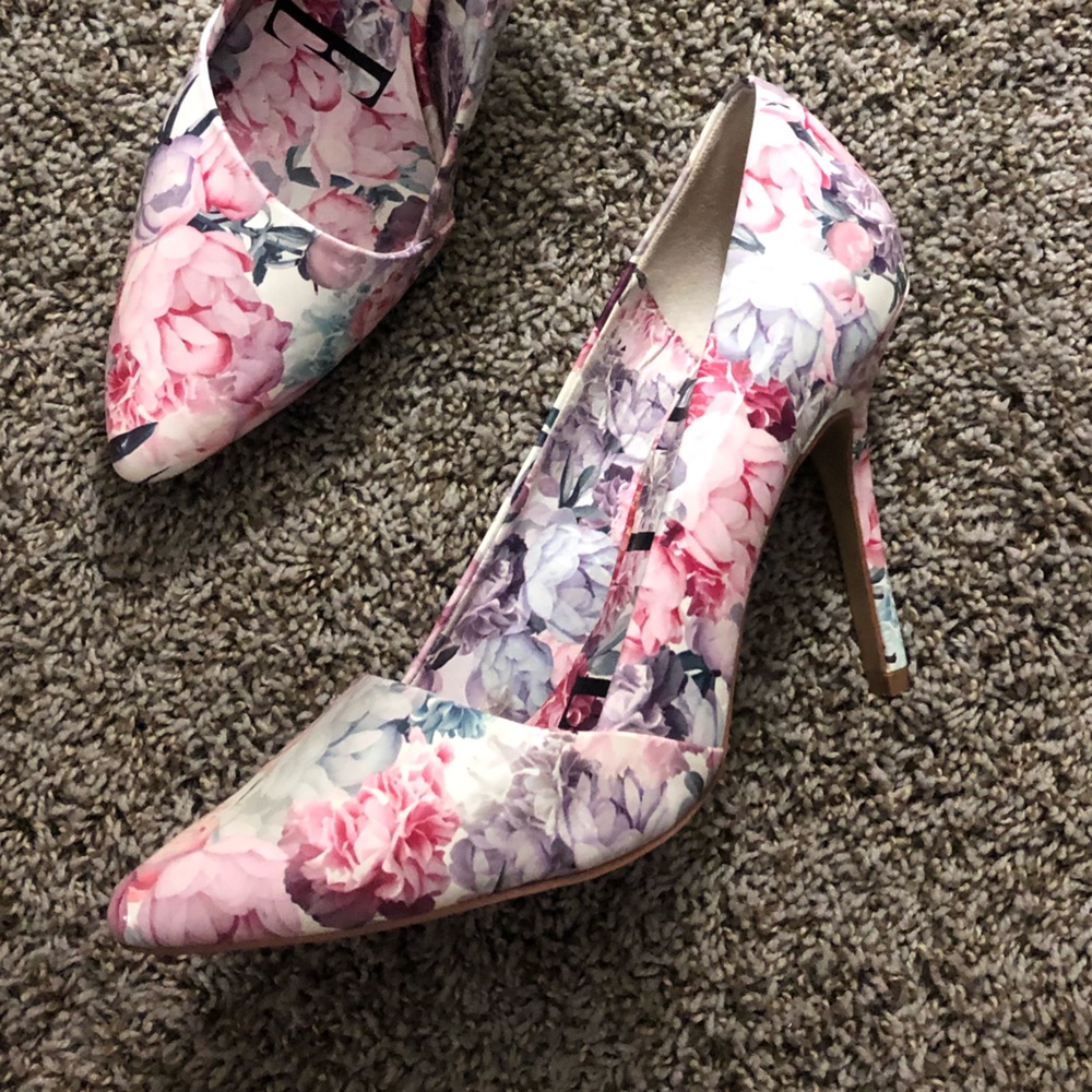 Floral heels - Elle